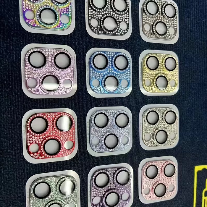 Protector de Cámara Flash Diamond Compatible con iPhone 14 Pro