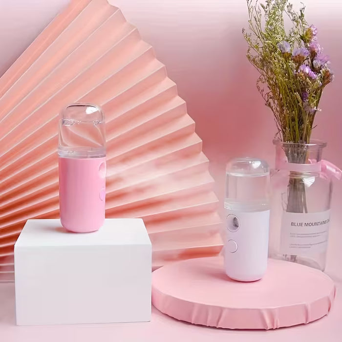 Mini humidificador de niebla portátil ,Instrumento facial de reposición de agua