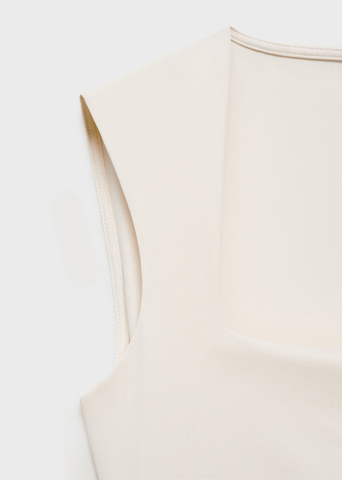 Top tirantes escote cuadrado