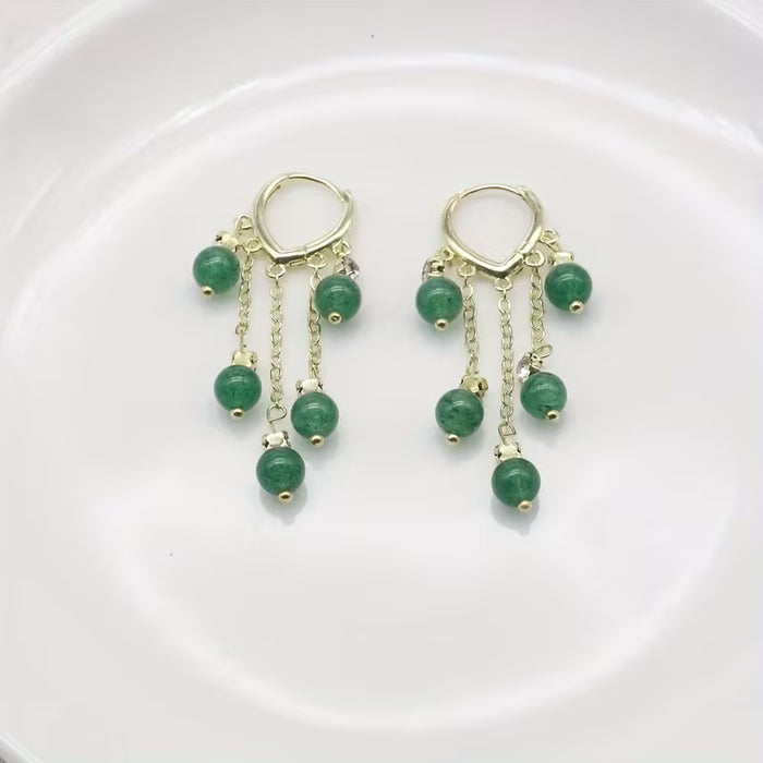 Pendientes de Borla para Mujer, Joyería Colgante para Regalo de Aniversario, Fiesta de Bodas