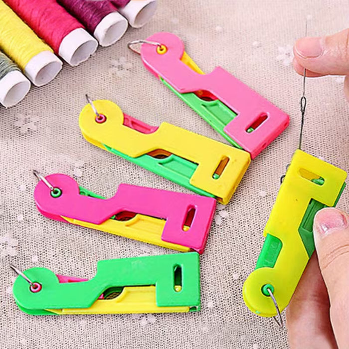 Enhebrador de agujas automático de 3 piezas - rápido y práctico