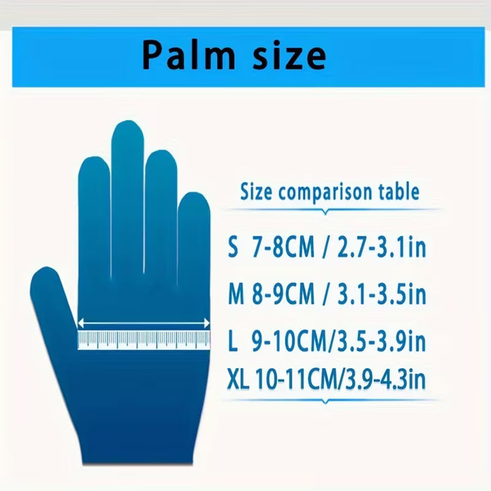 10pcs de guantes desechables multifuncionales