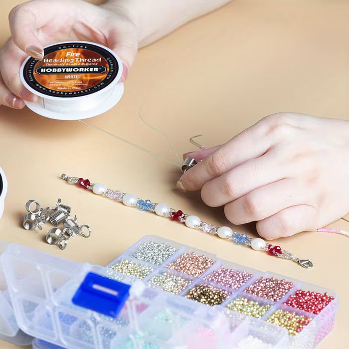 Cadena de cuentas originales para hacer joyas, delicada y duradera