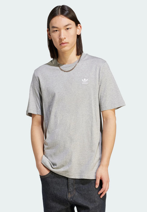 Camiseta adidas estampada para hombre - gris