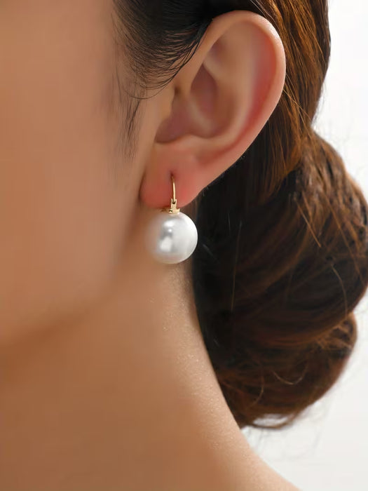Pendientes de gancho con estilo y un toque de alta gama