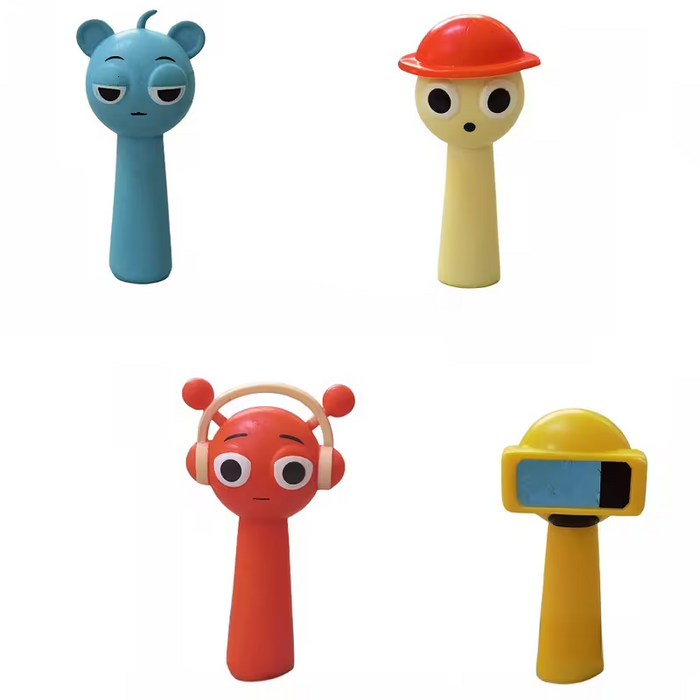 12 Adornos de Muñecas Adorables, Ideales para Decoración de Escritorio en el Hogar