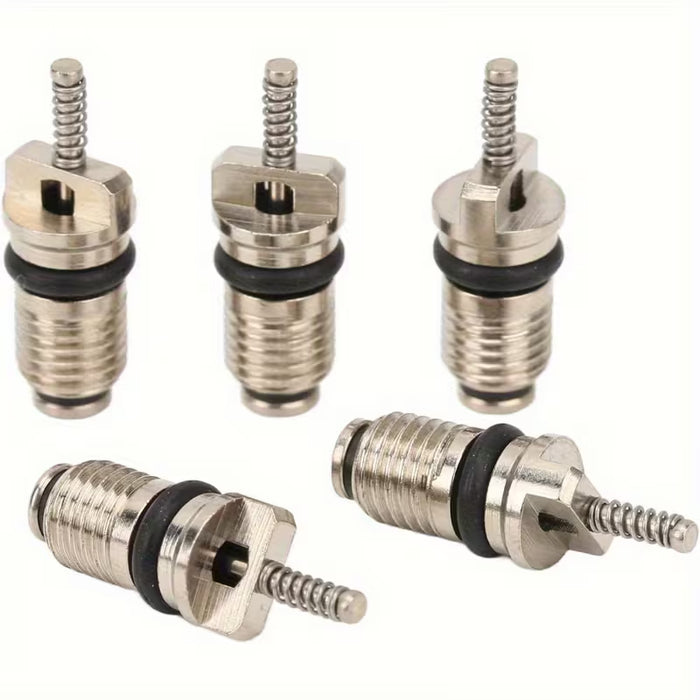 Paquete de 50 válvulas de latón de alta presión para aire acondicionado y refrigeración R134