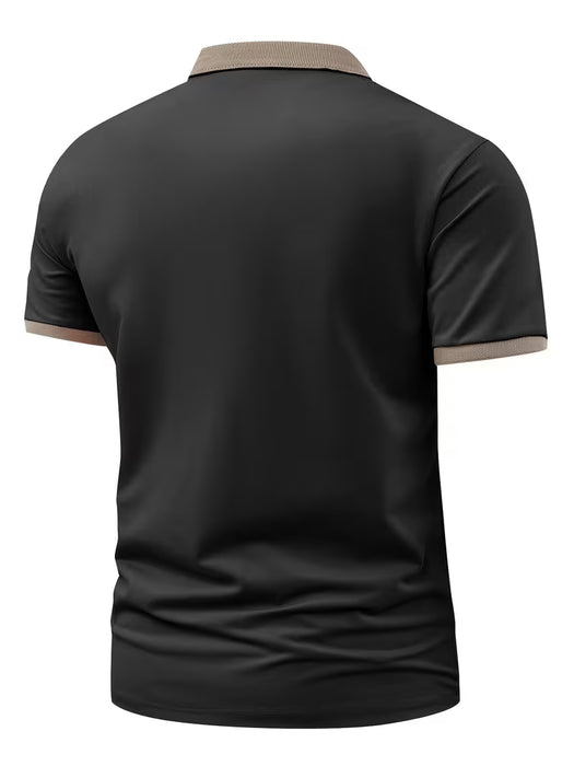 Polo para hombre, cómodo y elegante, perfecto para uso casual de verano, con diseños estampados