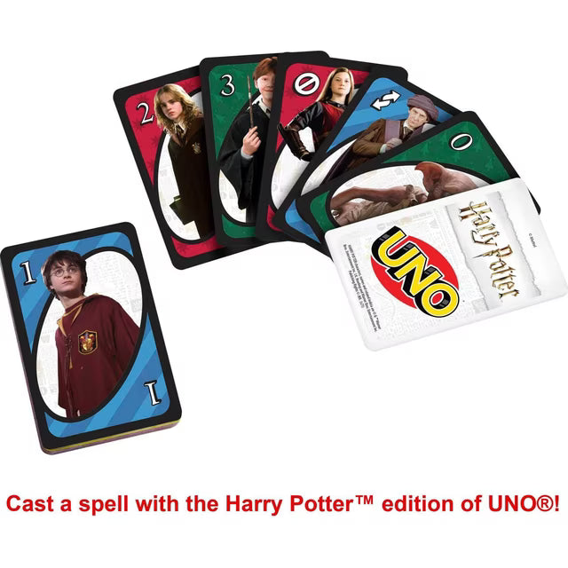 UNO Juego de cartas Harry Potter Mattel Games