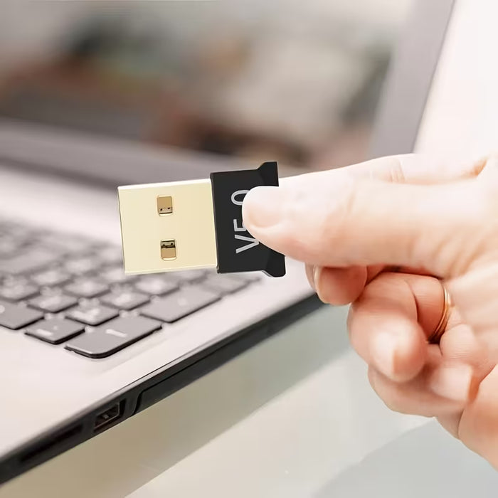 Adaptador Inalámbrico USB 5.0 para Ordenador, Transmisor de Audio para Escritorio y Portátil