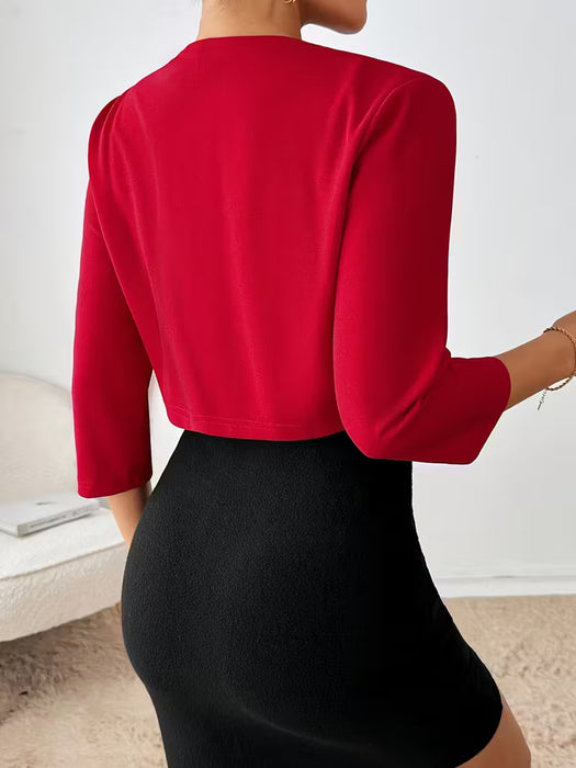 Chaqueta Corta de Moda para Mujer