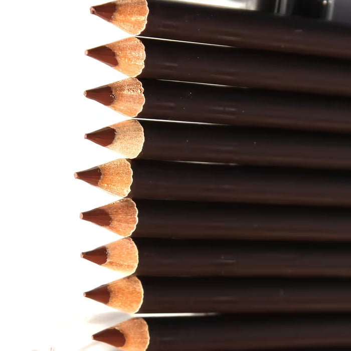 Conjunto de 12 piezas de Lápiz para Cejas Easy Breezy para Rellenar y Definir