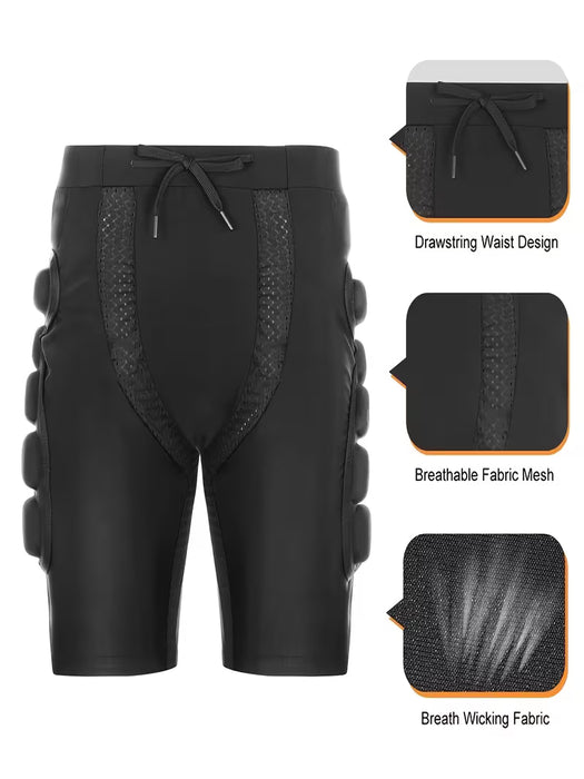 Pantalones de cadera para esquí para adultos, engrosados