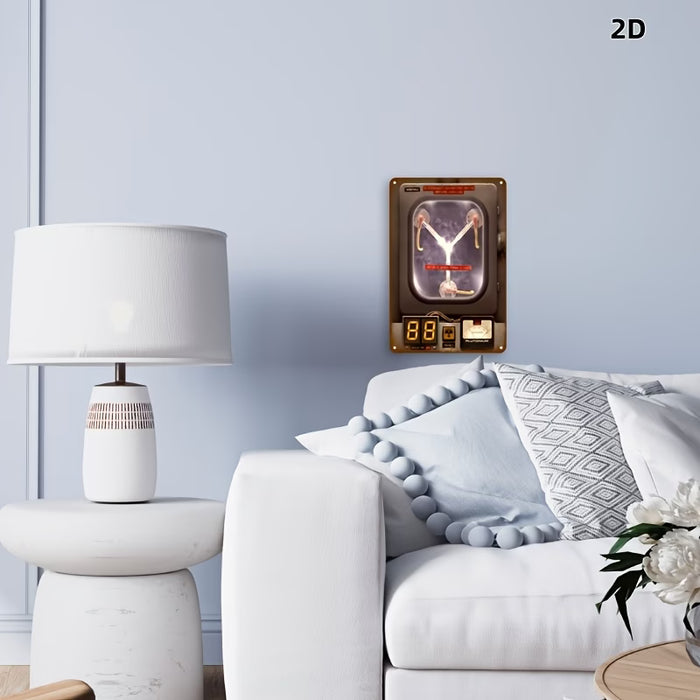 Letrero y placa decorativa de condensador reológico de 1 pieza