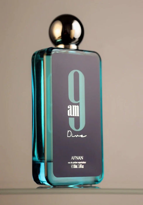 9 AM Dive de Afnan para unisex - Eau de Parfum - 100 ml - Quierox - Tienda Online