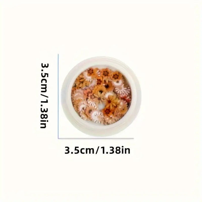 9 cajas de flores de uñas de pulpa de madera ultra delgadas, parches de colores mezclados - Quierox - Tienda Online