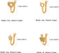 9 Piezas de Anillos de Nariz Falsos - Quierox - Tienda Online
