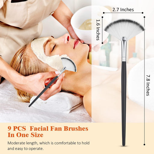 9 pinceles para máscara de ventilador facial - Quierox - Tienda Online