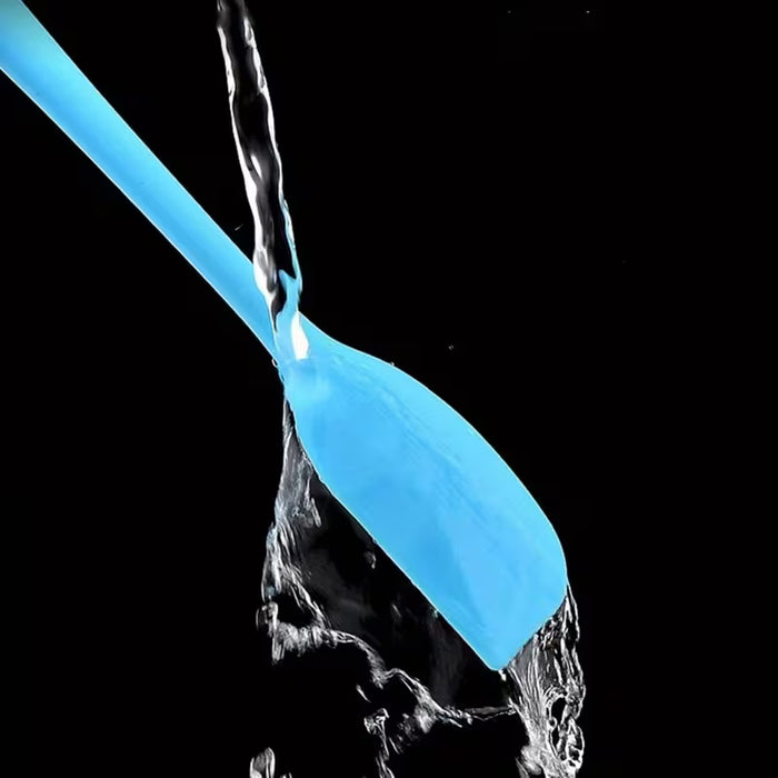 Espátulas de silicona antiadherentes y flexibles para hornear, cocinar, mezclar, freír