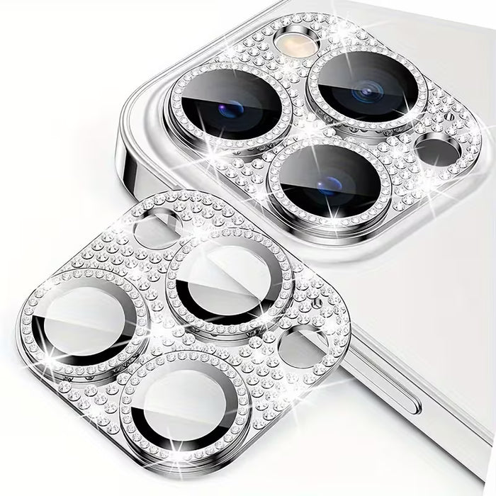 Protector de Cámara Flash Diamond Compatible con iPhone 14 Pro