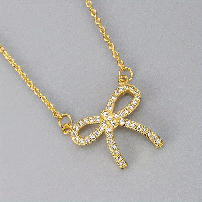 Collar de Lazo Sintético para Mujeres - Estilo Coreano