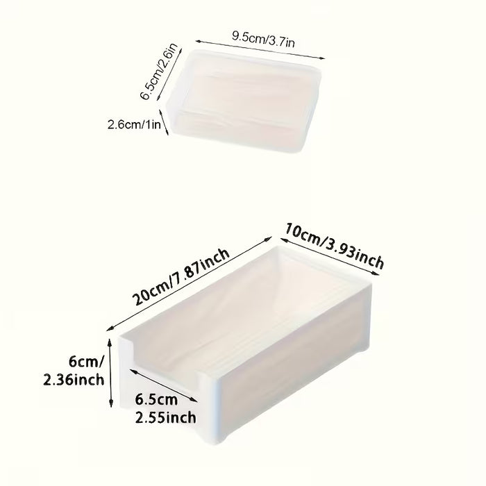 8 piezas Cajas de Almacenamiento Clasificado, Organizador 7 Pequeños 1 Grande Estilo Minimalista