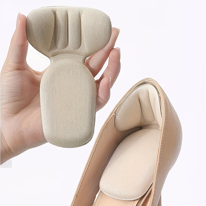 1 Par de Plantillas en Forma de T 2-en-1 para Tacones Altos