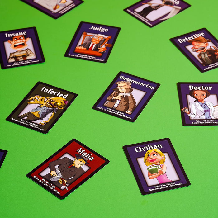 Apostrophe Games Mafia The Party Game, Juego de Cartas de Farol y Engaño