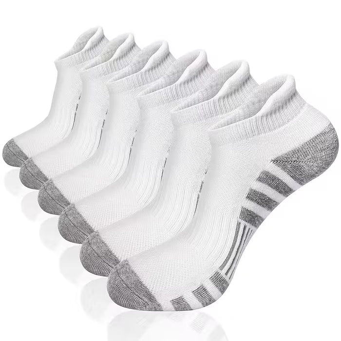 10 Calcetines deportivos para hombre con soporte de arco, transpirables y amortiguadores