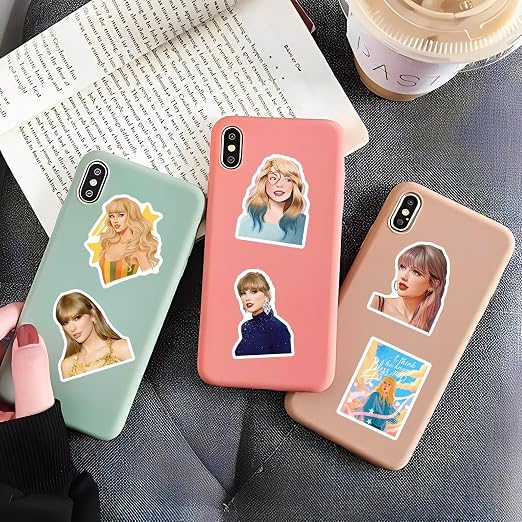 14 Pegatinas de vinilo de Taylor Swift aleatorios