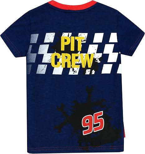 Camiseta de manga corta de Rayo McQueen de Cars para bebé niño de Disney