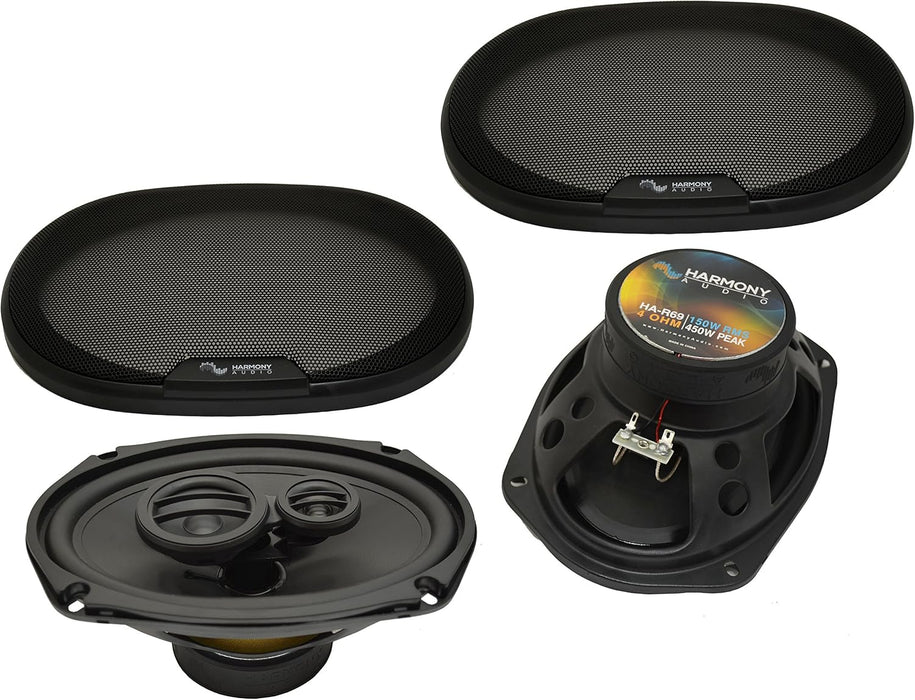 Harmony Audio Reemplazo de altavoz 6.5" 6x9 para Nissan Frontier 2005-2015
