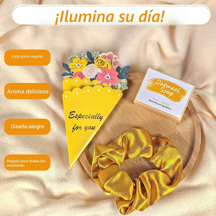Cestas de regalo para mujeres con temática de margaritas y patos