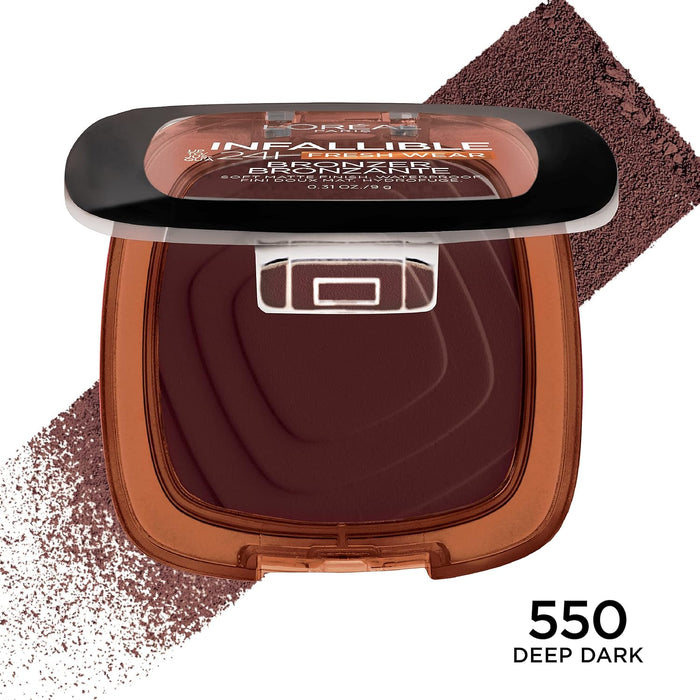 L'Oreal Paris Infallible Fresh Wear - Bronceador suave mate de larga duración