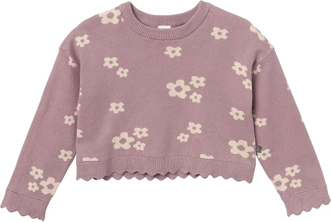 Conjunto de suéter de 2 piezas de jacquard para bebé niña de Modern Moments by Gerber