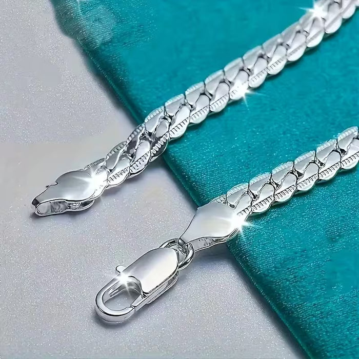 Pulsera de eslabones cubanos de 1 pieza, elegante y minimalista