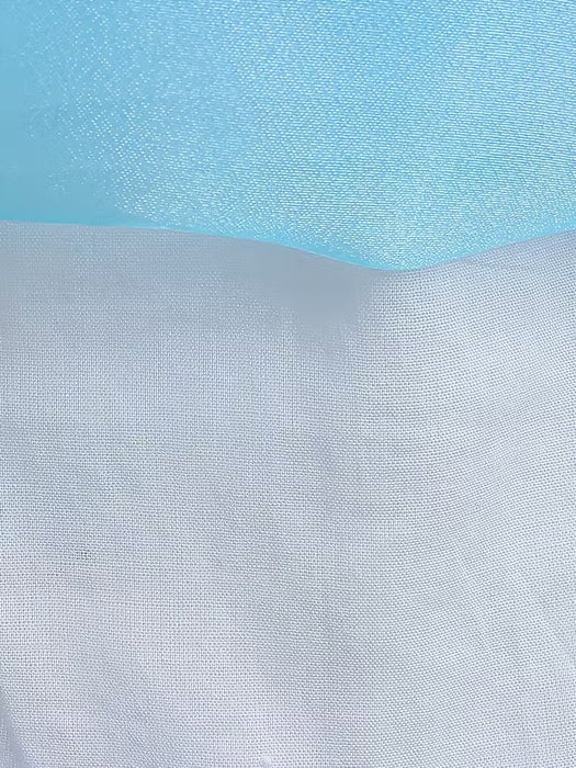 Encantador Vestido de Princesa Elsa de Frozen para Niñas - Sin Mangas, Tulle Azul