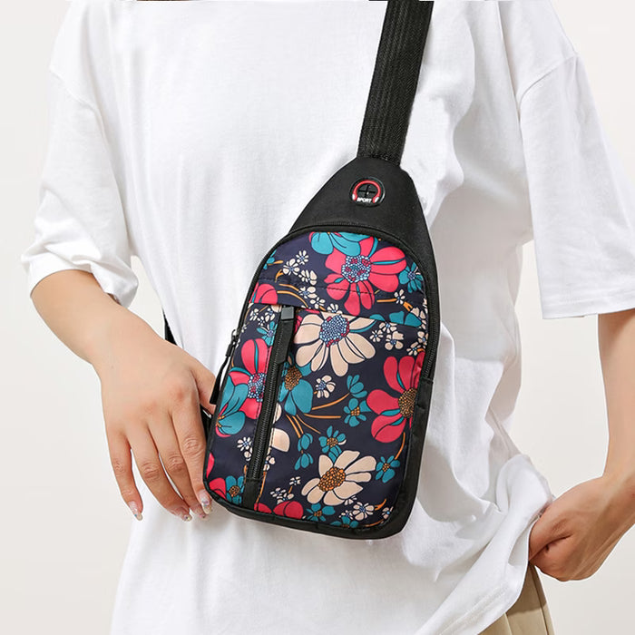 Bolso de hombro pequeño para actividades físicas y deportes al aire libre