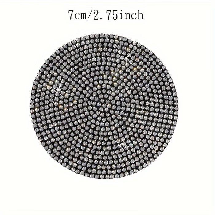 2 posavasos de silicona brillantes para portavasos de coche