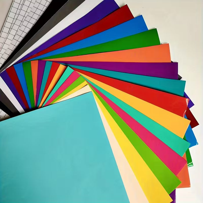 Un set de 20 piezas de vinilo adhesivo permanente de alta calidad,