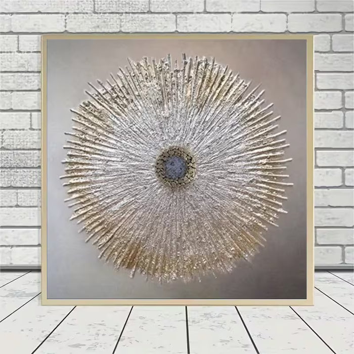 Pintura de diamantes con temática navideña, sin marco, con diseños de bordado artístico