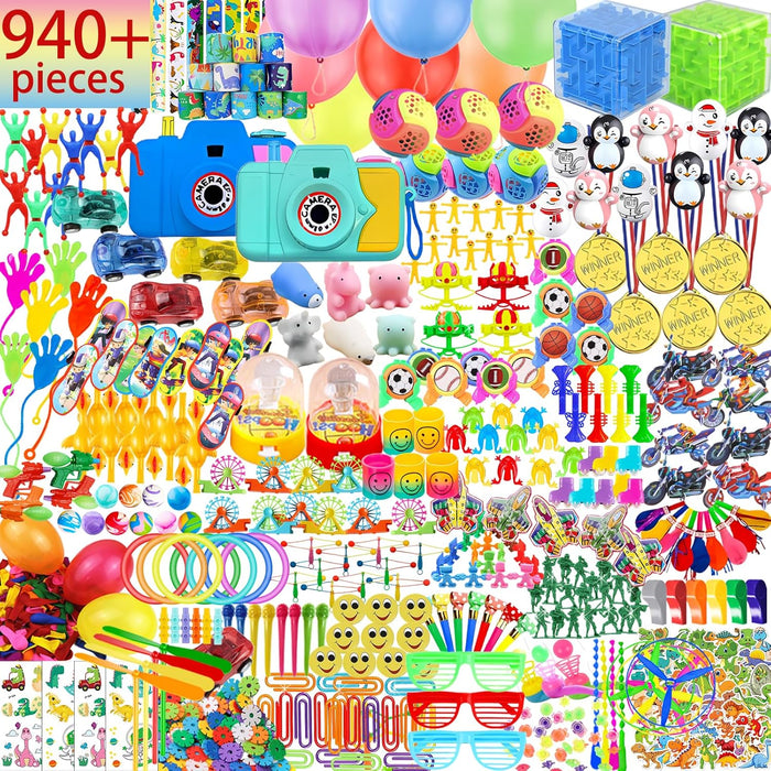 940 piezas de recuerdos para fiestas infantiles de 8 a 12 años - Quierox - Tienda Online
