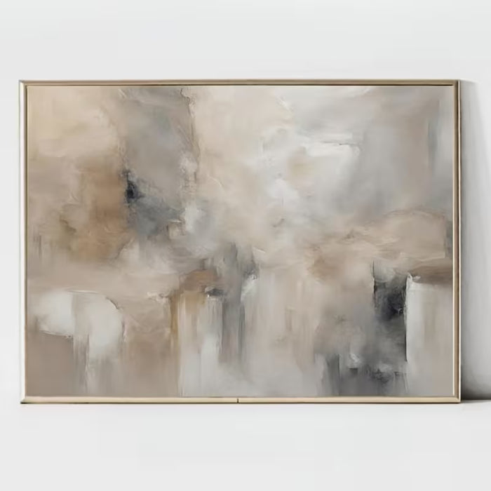 1 Pieza de Arte Abstracto en Lienzo Sin Marco - Reproducción Moderna