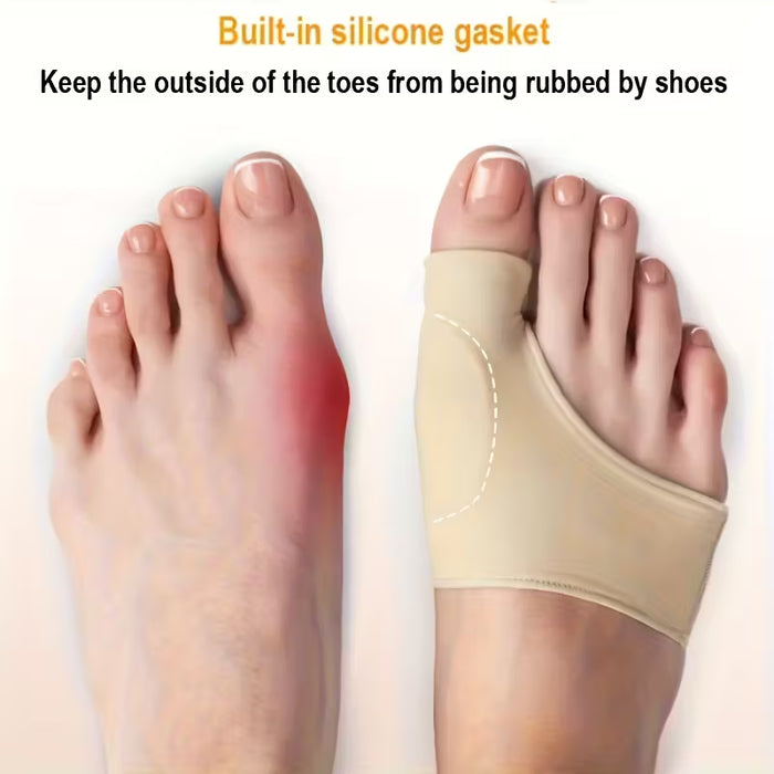 2 Piezas de Separadores de Dedos para Pies de Gel para Mujeres y Hombres