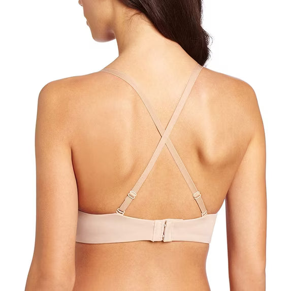 ToBeInStyle Sujetador convertible con escote pronunciado en V para mujer