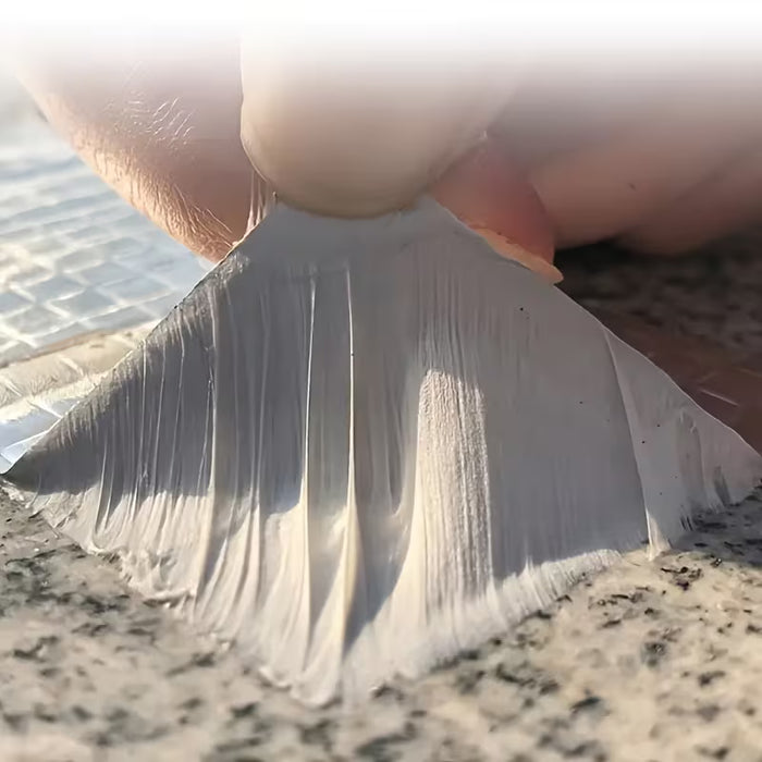 1 rollo de cinta de sellado impermeable de butilo, utilizada para reparar fugas