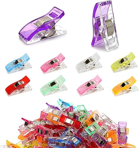 95 Piezas Clips de Costura, Accesorios de Costura/Acolchado de Plástico Colores Surtidos - Quierox - Tienda Online