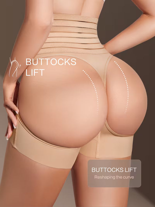 Pantalones Cortos Levanta Glúteos Abiertos - Levantamiento Instantáneo