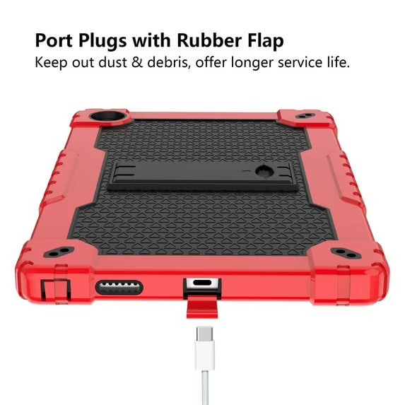 SOATUTO Funda protectora con soporte integrado y correa para tablet Onn 10.4