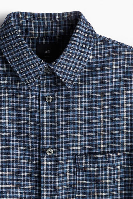 H&M Camisa de franela Loose Fit